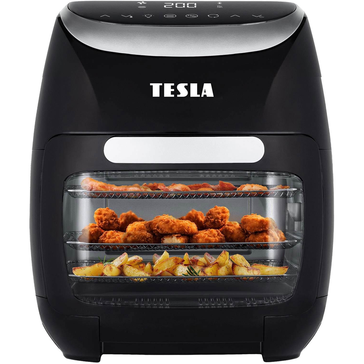 TESLA AirCook & Grill QG600 2000W forrólevegős fritőz (8595689802455)