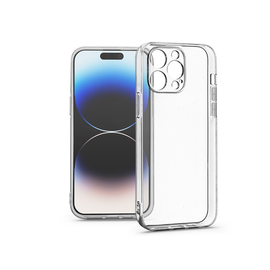 Haffner Clear Case szilikon tok - Apple iPhone 14 Pro - átlátszó (HF177057)