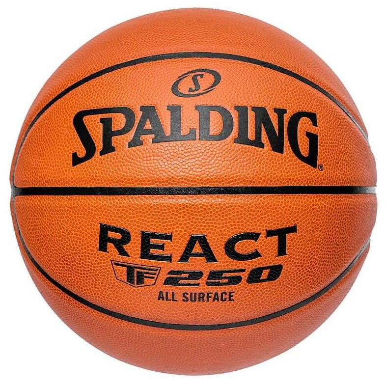 SPALDING REACT TF-250 SZ7 COMPOSITE BASKETBALL (689344403823)