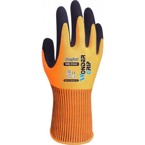 Wonder Grip WG-310HO Munkavédelmi kesztyű S/7 - Narancssárga (RB52849)