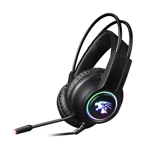 Varr VH8030 ακουστικό κεφαλής & ακουστικό κεφαλής με μικρόφωνο Ακουστικά Καλωδιωμένος (Ενσύρματος) Head-band Παιχνίδι Μαύρος (Μαύρο)