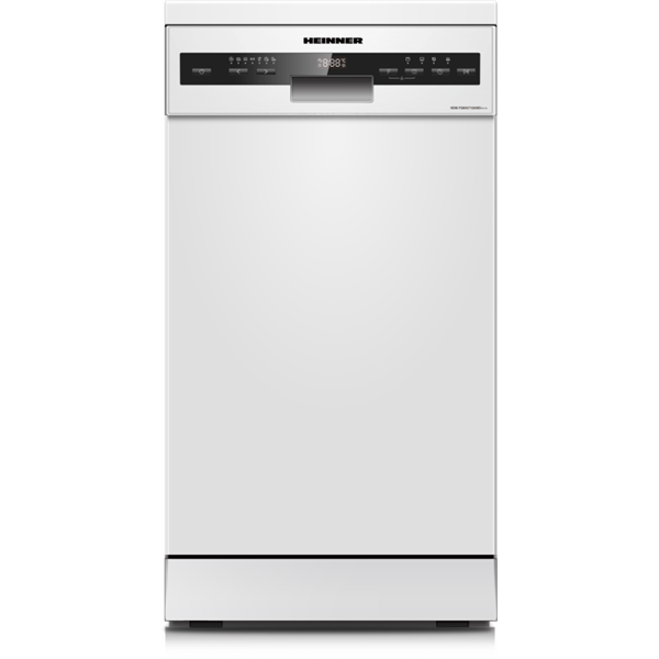 HEINNER HDW-FSM45710AWD+++ Szabadonálló mosogatógép, 10 terítékes, 7 program, Fehér