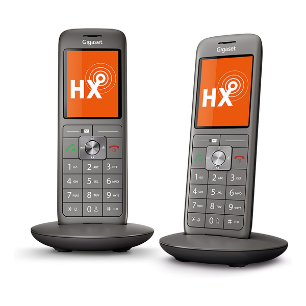 Gigaset CL660HX Duo DECT telefon szürke