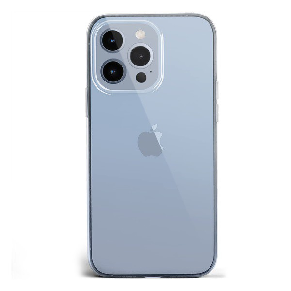 Пластмасов протектор за телефон Apple iPhone 13 Pro (гумиран) прозрачен