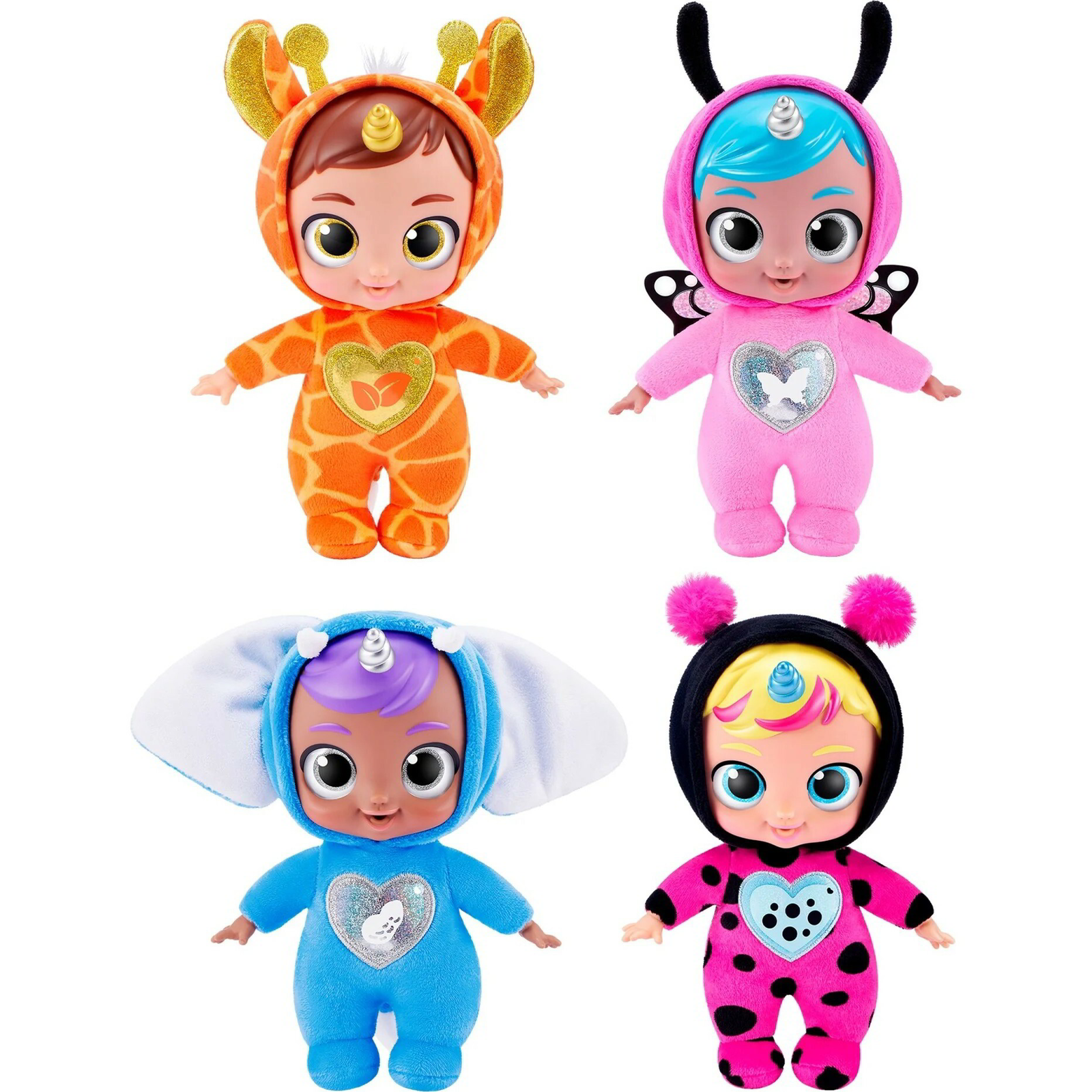 ZURU Babycorns Pici Meglepetés baba Cumival és mesekönyvvel (92107)