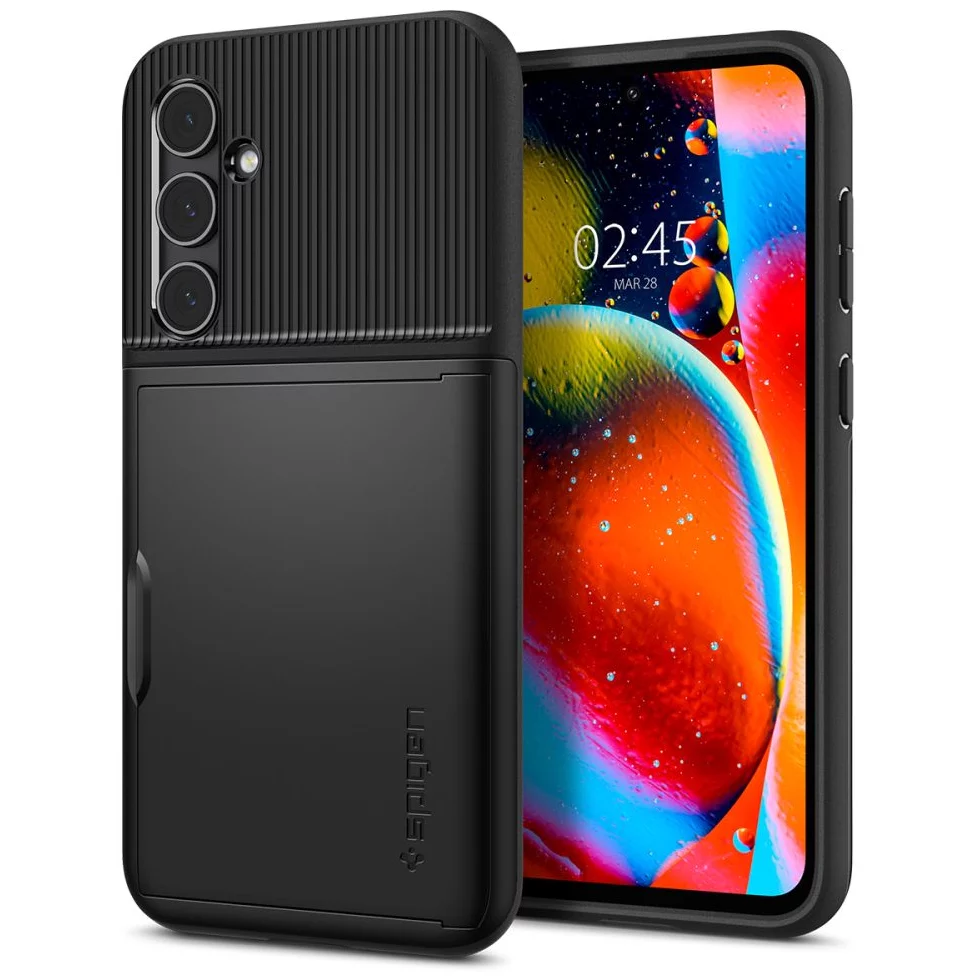 Spigen Slim Armor Cs Samsung Galaxy S23 FE Tok - Fekete (ACS06377)