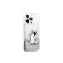 Funda Purpurina Karl Lagerfeld Iphone 13 Pro Max Choupette Fun Transparente