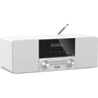 Радио с часовник, TechniSat, DIGITRADIO 3, DAB + и FM, Bluetooth, USB порт, CD устройство, 20 W, Бял