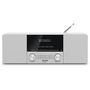 Радио с часовник, TechniSat, DIGITRADIO 3, DAB + и FM, Bluetooth, USB порт, CD устройство, 20 W, Бял