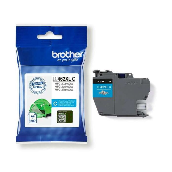Brother LC462XLC cartuccia d'inchiostro 1 pz Originale Resa elevata (XL) Ciano