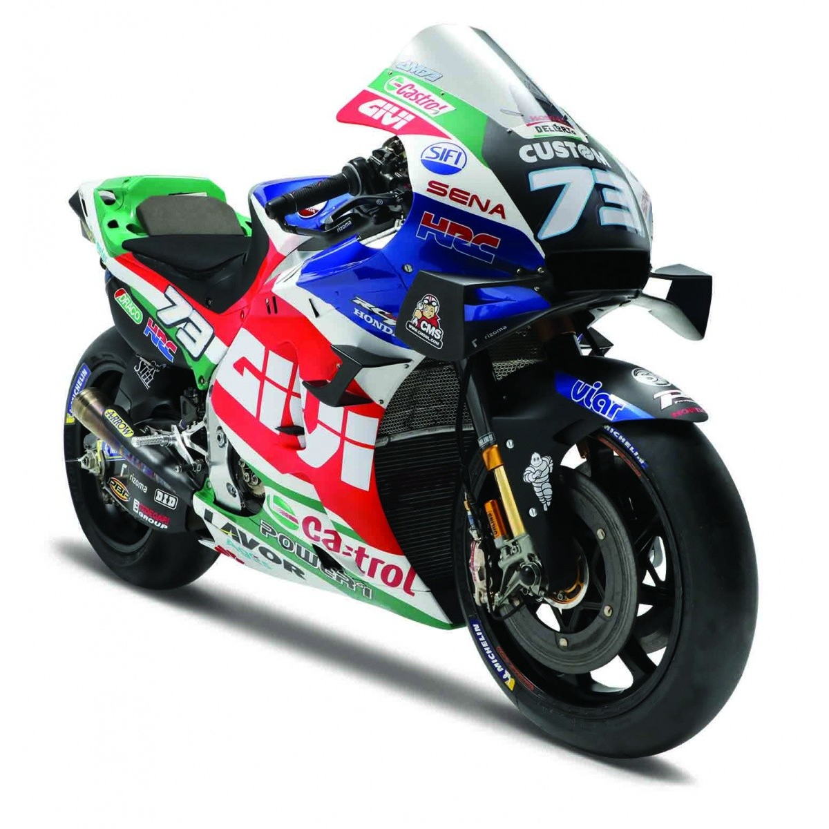 Maisto GP Racing LCR Honda motor fém modell (1:18) (10136377)