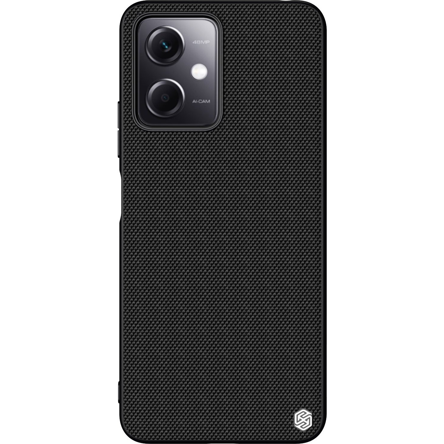 Nillkin Textured Xiaomi Redmi Note 12 5G/Poco X5 5G műanyag tok, Fekete (NLK1089)