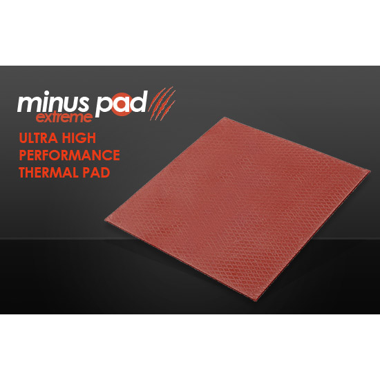 Hővezető lap Thermal Grizzly Minus Pad Extreme 100 x 100 x 2 mm (TG-MPE-100-100-20-R)