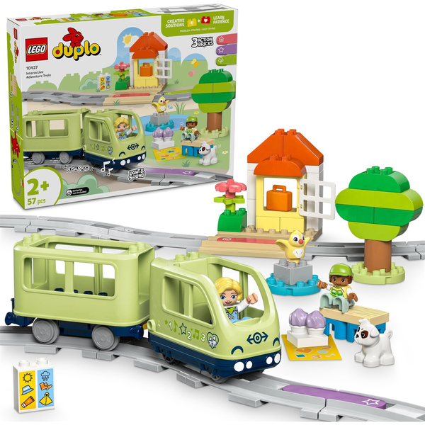 LEGO DUPLO TOWN Dobrodružstvo s interaktívnym vlakom 10427