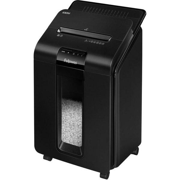 Fellowes AutoMax 100M papiervernietiger Deeltjesversnippering 22 cm Zwart