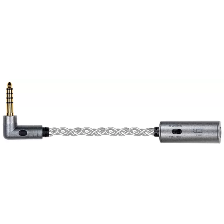 ifi iEMatch 4.4mm Jack apa 4.4mm Jack anya zavarszűrő 0.1m - Ezüst (IEMATCH4.4)