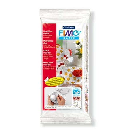 FIMO "Air Basic" gyurma 500g levegőre száradó fehér (8100-0) (8100-0)