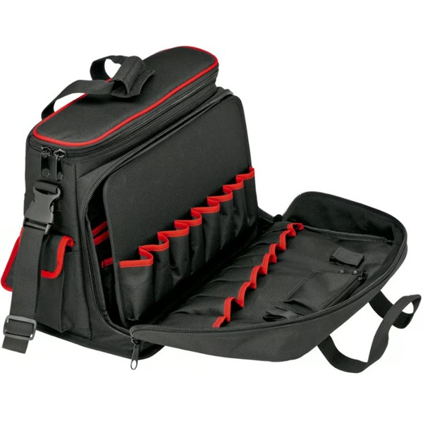 Knipex 00 21 10 Le Caja De Herramientas Negro, Rojo Poliéster