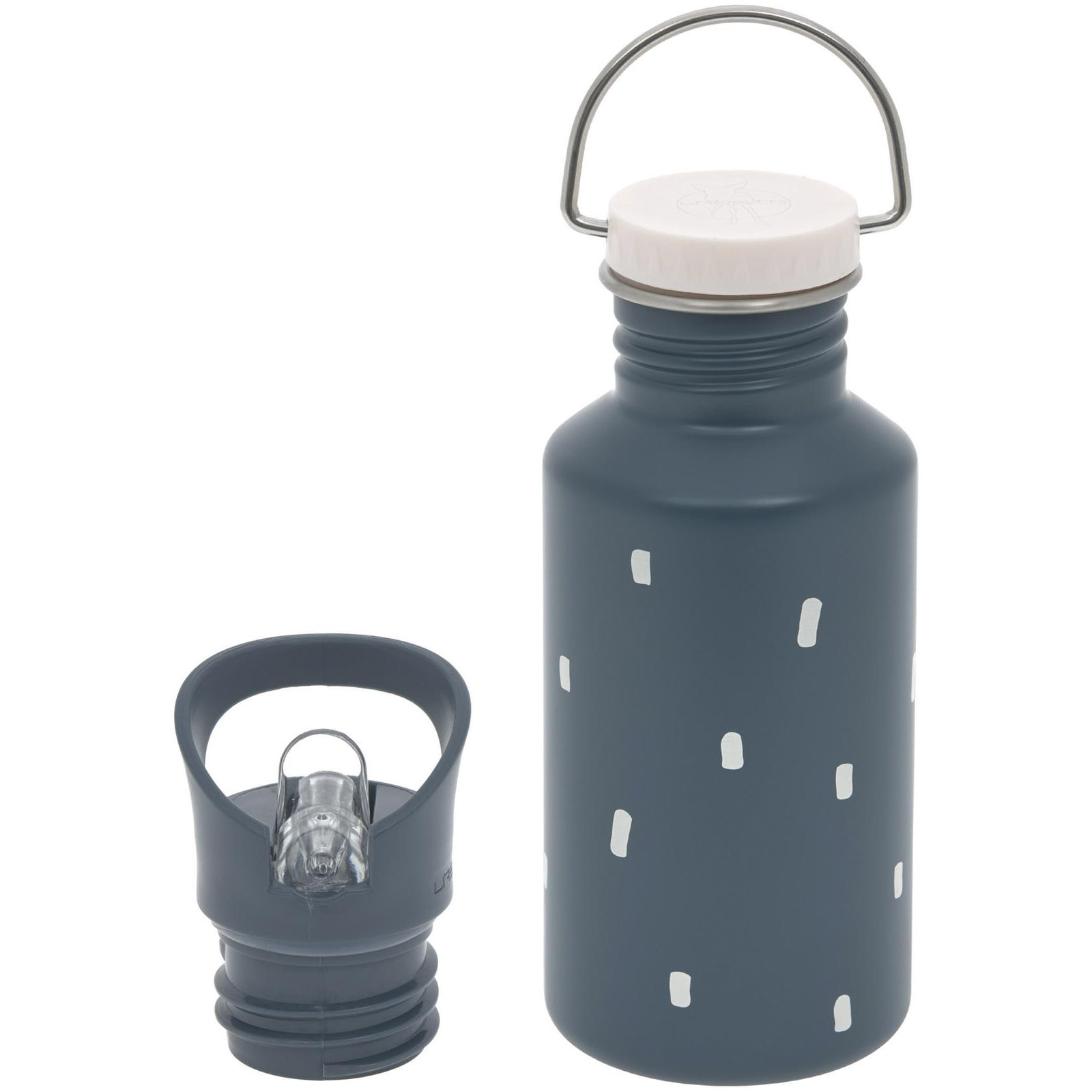 Lässig Bottle Stainless Steel Happy Prints midnight blue (4066239122087)