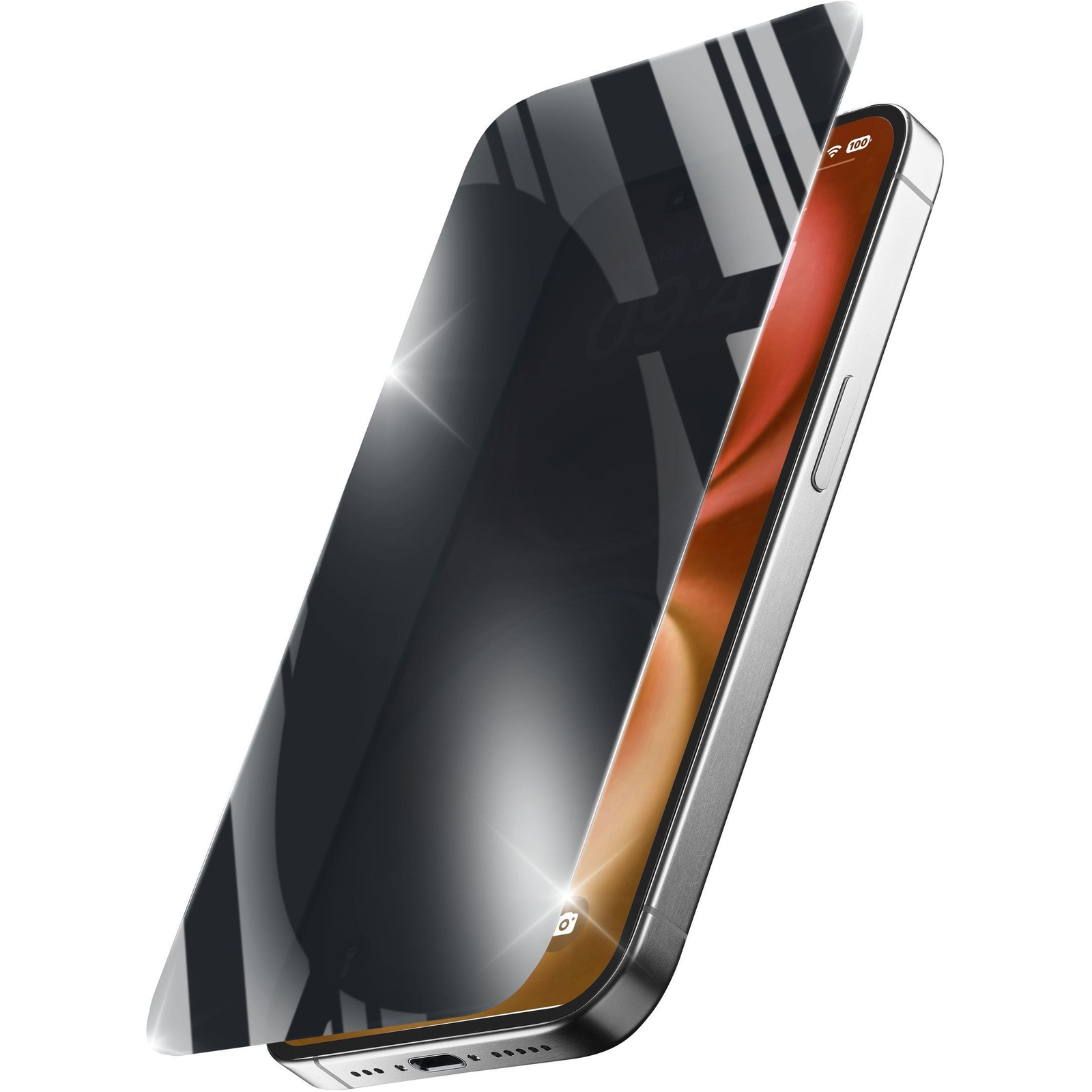 Cellularline 8018080487422 Ochrana súkromia pre obrazovky Apple 1 kusov (XTRSPYGLASIPH16)