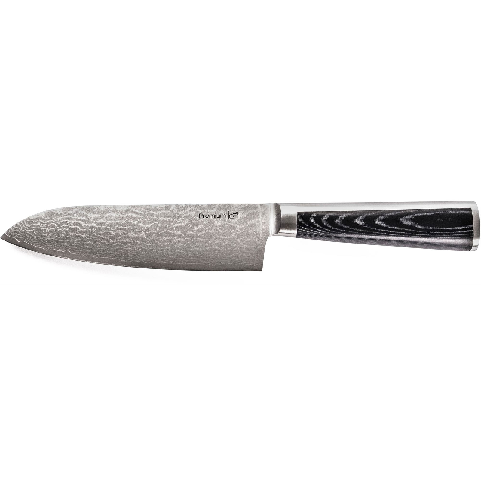 G21 Damascus Premium 17 cm, Santoku (G21-DMSP-SNTk17)