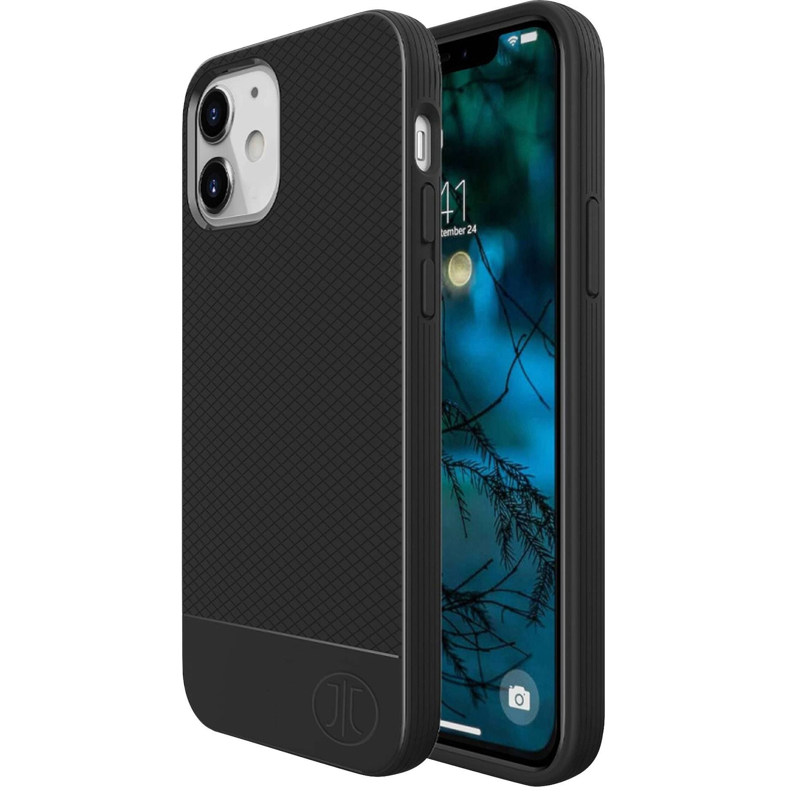 JT Berlin Pankow Soft Apple iPhone 12 mini tok fekete (10685) (JT10685)