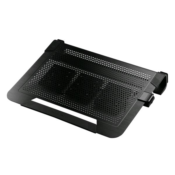 Охладител за лаптоп, Cooler Master, Notepal U3 Plus, пластмаса/алуминий, 19", черен