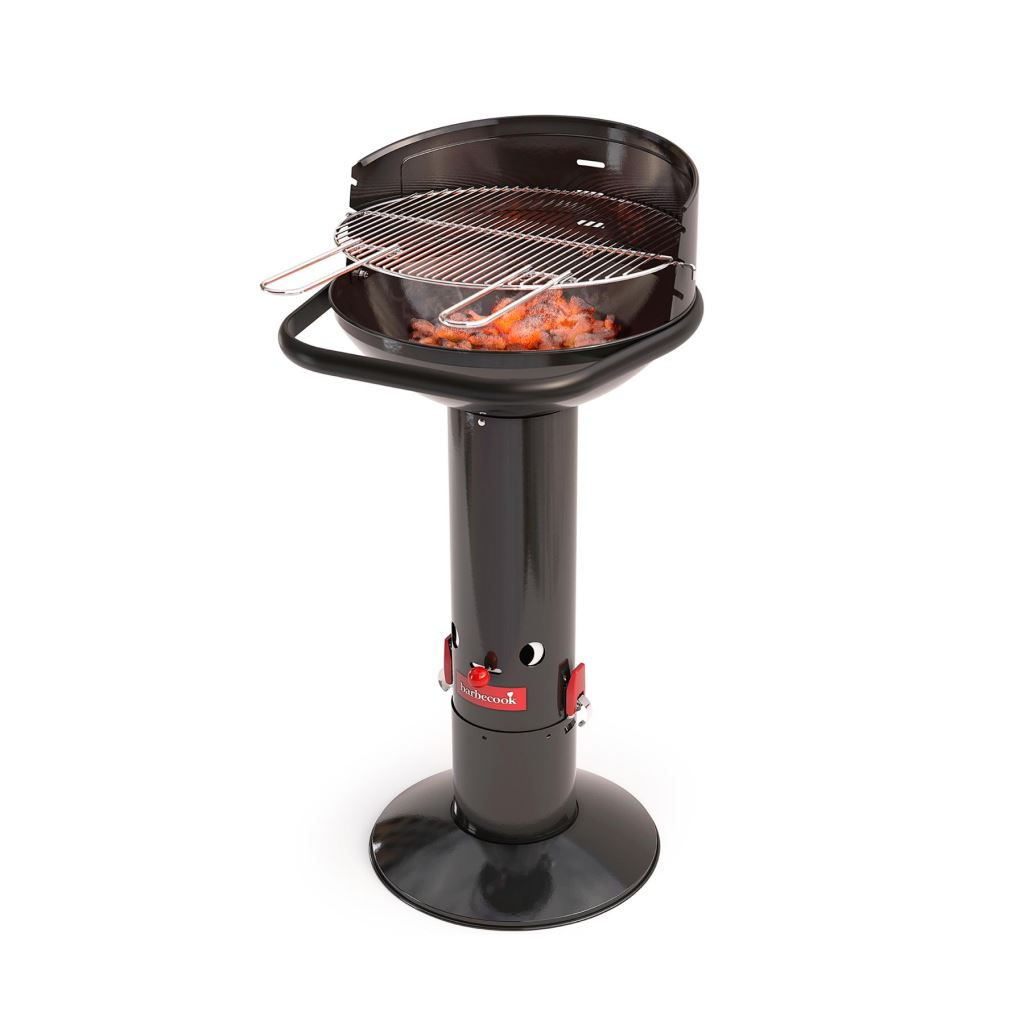 Barbecook Loewy 45, 43cm átmérőjű zománcozott faszenes grill fekete (BC-CHA-1007) (BC-CHA-1007)