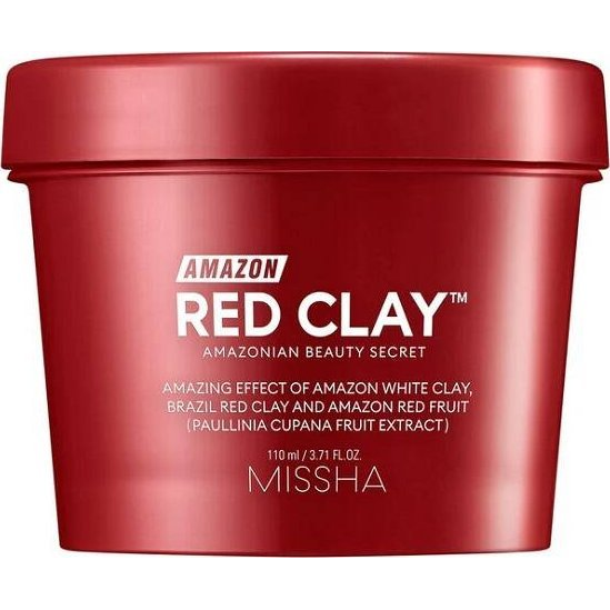 MISSHA Amazon Red Clay Pore Mask, 110ml
