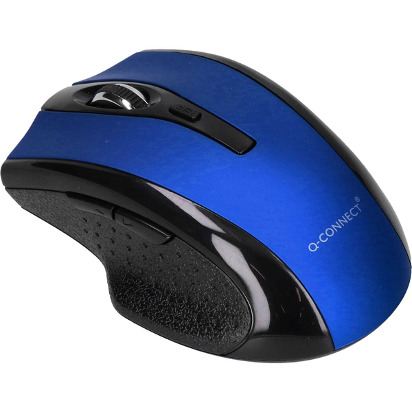 QConnect KF18069 Безжична мишка с 4 бутона, синя