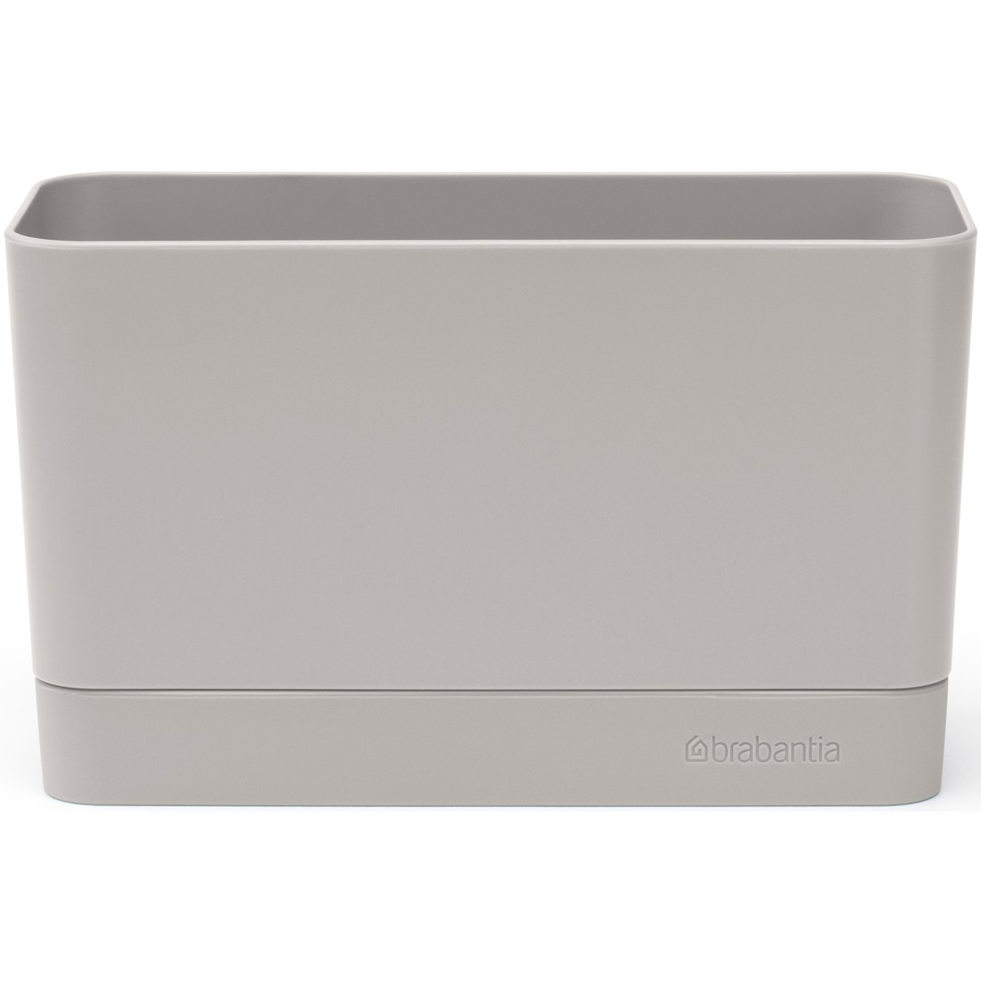 BRABANTIA SinkSide Sink Organiser mosogatószervező. csepptálcás kialakítás. szabadon álló. 190x115x85mm. műanyag. középszürke - 230066