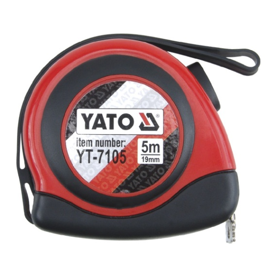 Yato mérőszalag, 5 m x 19 mm, autostop (YT-7105)