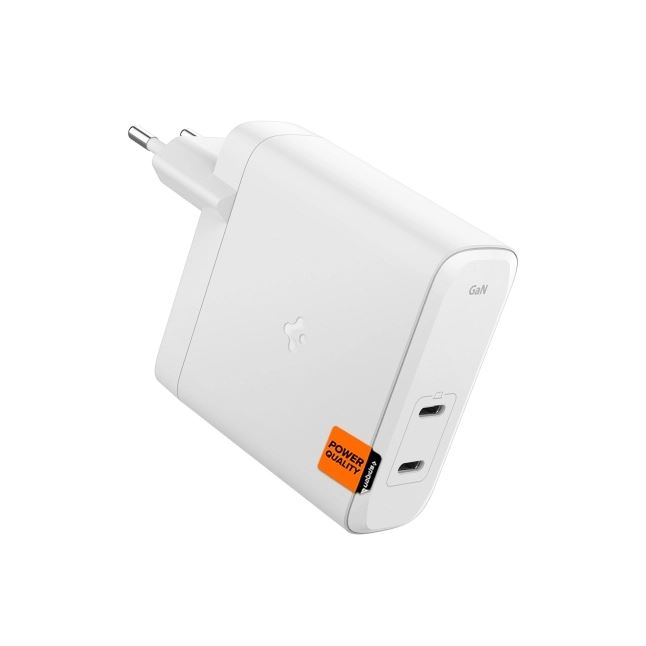 Spigen ArcStation Pro 140W 2xUSB-C hálózati töltő adapter fehér (ACH06033) (ACH06033)