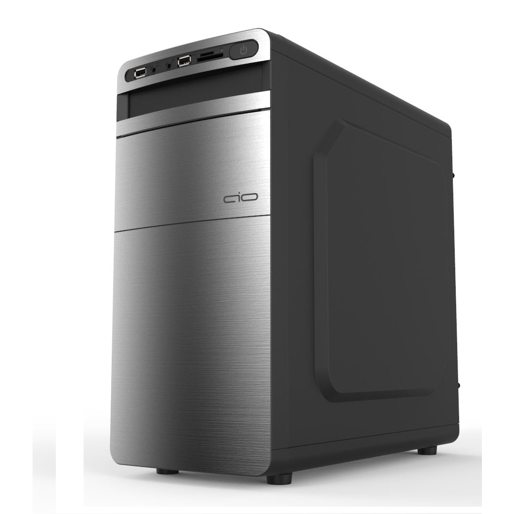 AIO Orbic TML01Titanium táp nélküli MicroATX ház titán (TML0107) (TML0107)