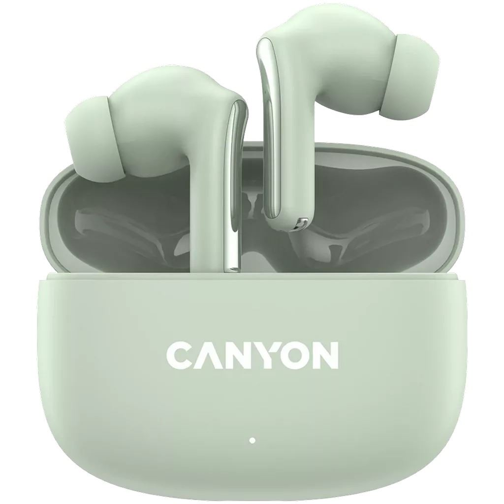 Слушалки Canyon OnGo 9 — CNS-TWS9G, зелени