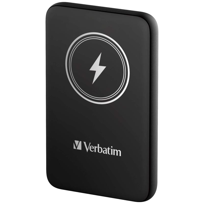 Verbatim Charge 'n' Go Mágneses wireless Power bank 10000mAh - Fekete (32245)