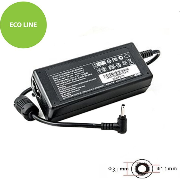 Zasilacz do laptopa Orico AS45F3011 ASUS 220V, 45W: 19V, 2.37A