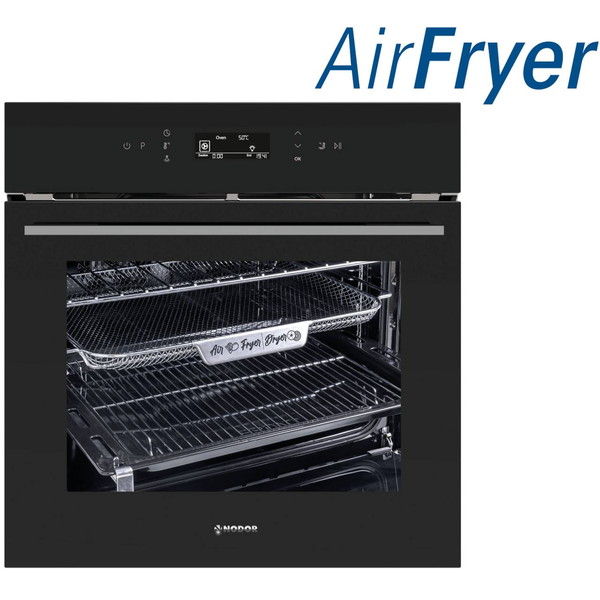 BIOTECH USA 2114AIR MO-6800 DB Beépíthető sütő NorChef 67L Fekete