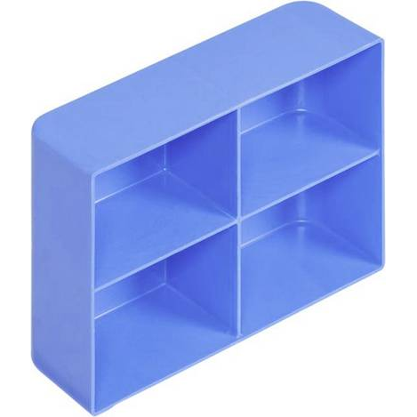 Alutec Szerszámtartó betét 4 részes (H x Sz x Ma) 153 x 111 x 52 mm (66023) (66023)