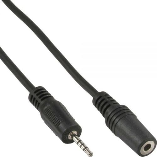 InLine 99308G cavo audio 2.5mm 3.5mm Nero