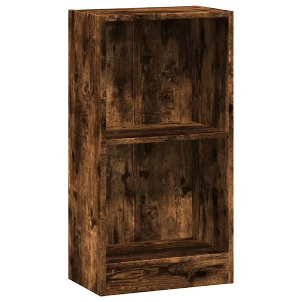 Estantería Madera De Ingeniería Roble Ahumado 40x24x76 Cm Vidaxl