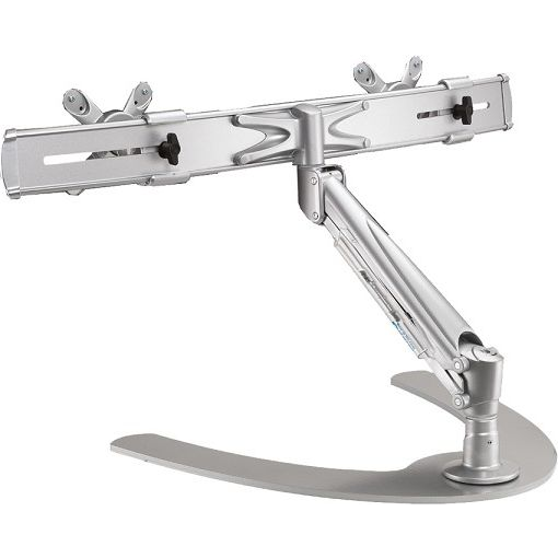 Neomounts FPMA-D940DD asztali TV konzol 61 cm (24") Ezüst (FPMA-D940DD)