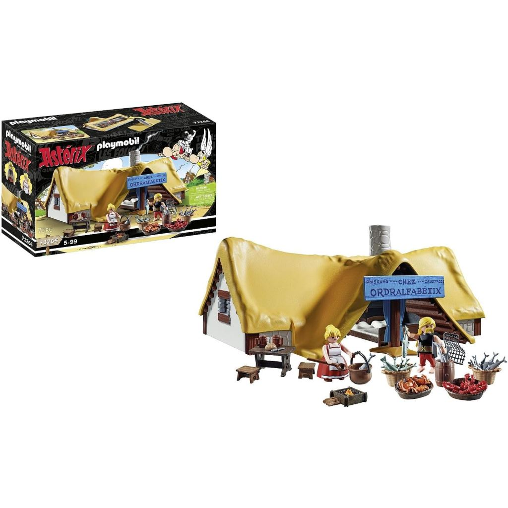 Playmobil Asterix: Unhygienix kunyhója (71266) (paymobil71266)