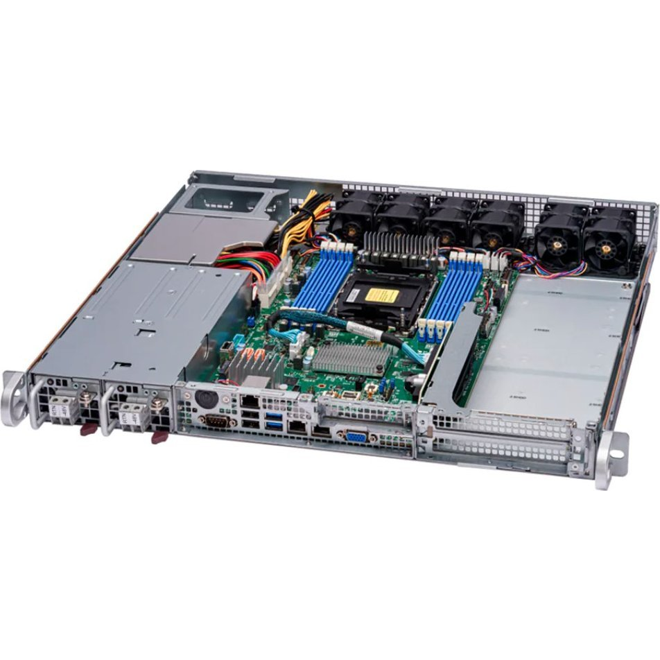 Supermicro SYS-111E-FWTR Szerver Rack (1U) Intel® Xeon® Skálázható 5. / 4. generáció DDR5 SDRAM 800W (SYS-111E-FWTR)