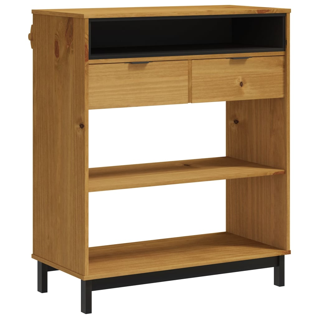 FLAM tömör fenyőfa bárasztal 92 x 45 x 110 cm (357824)