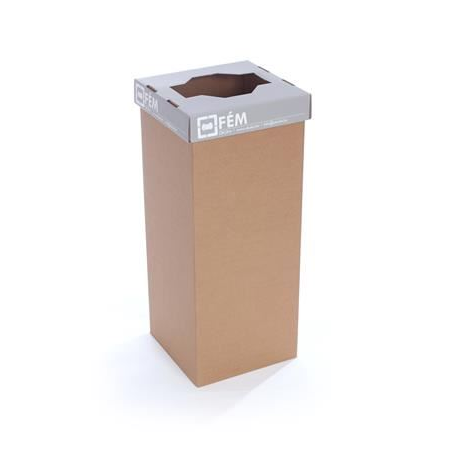 Recobin URE005 Slim újrahasznosított szelektív hulladékgyűjtő 60l szürke (URE005)