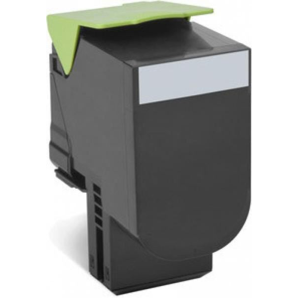 Lexmark 80C2HKE tonerpatron 1 stk Original Sort