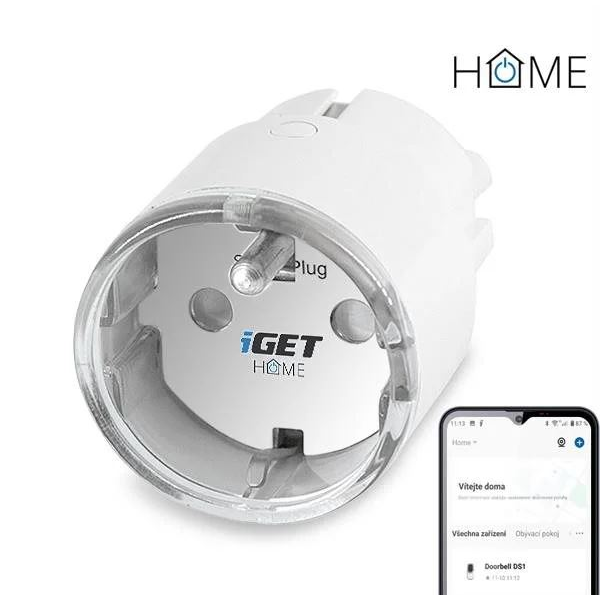 iGET HOME Power 1 okos WiFi konnektor (iGET HOME Power 1)