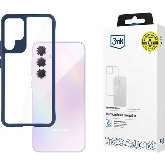  3MK Samsung Galaxy A35 5G - 3mk Satin Armor Case+ Blue
