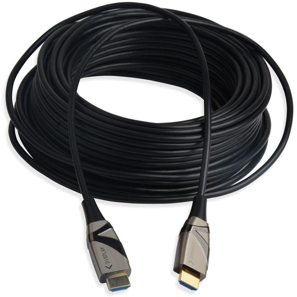 Techly ICOC HDMI-HY2-020 HDMI-kabel 20 m HDMI Type A (Standard) Sort